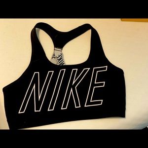 Women’s NIKE dri-fit sports bra size LARGE